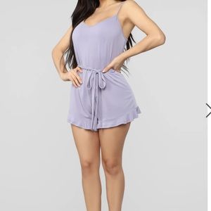 Lavender Romper